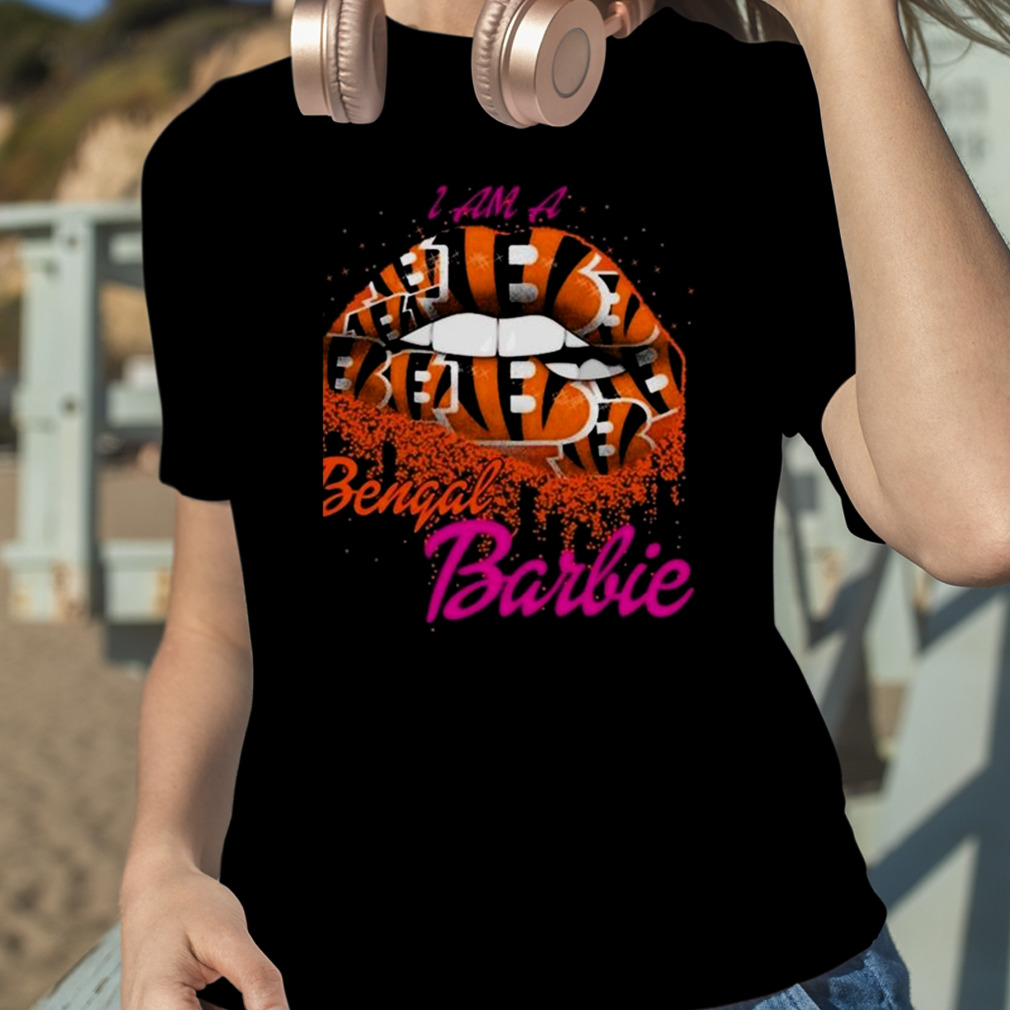 Lips Cincinnati Bengals Barbie 2023 Shirt