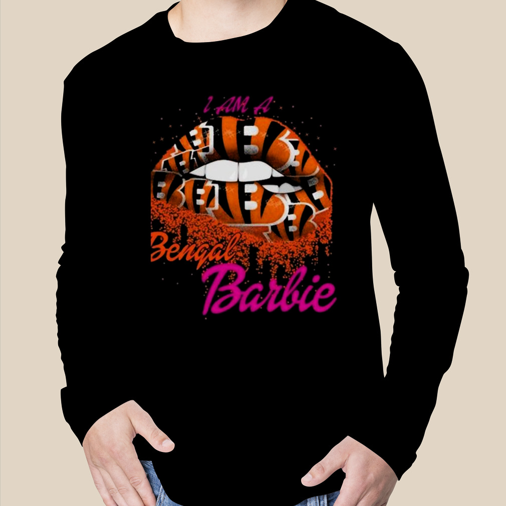 Lips Cincinnati Bengals Barbie 2023 Shirt