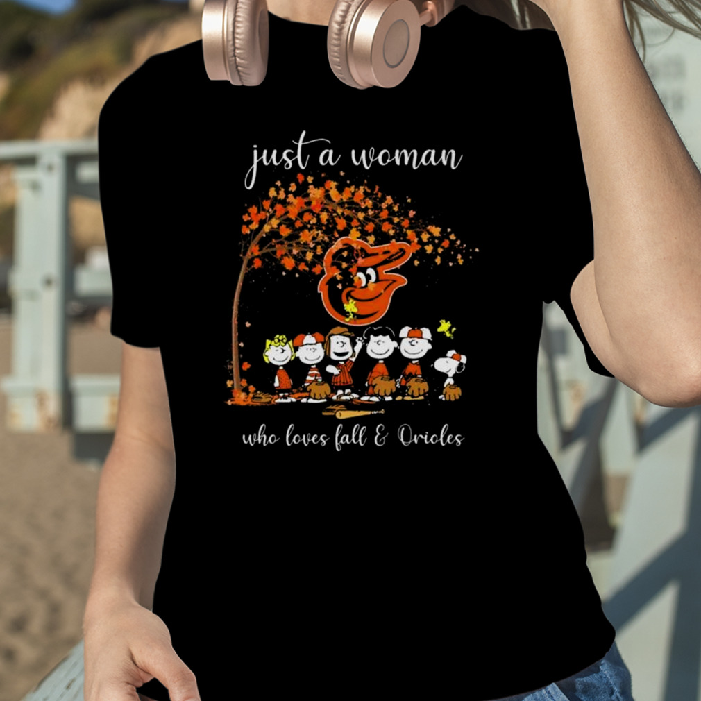 Just a Girl Who Loves Orioles T-Shirt