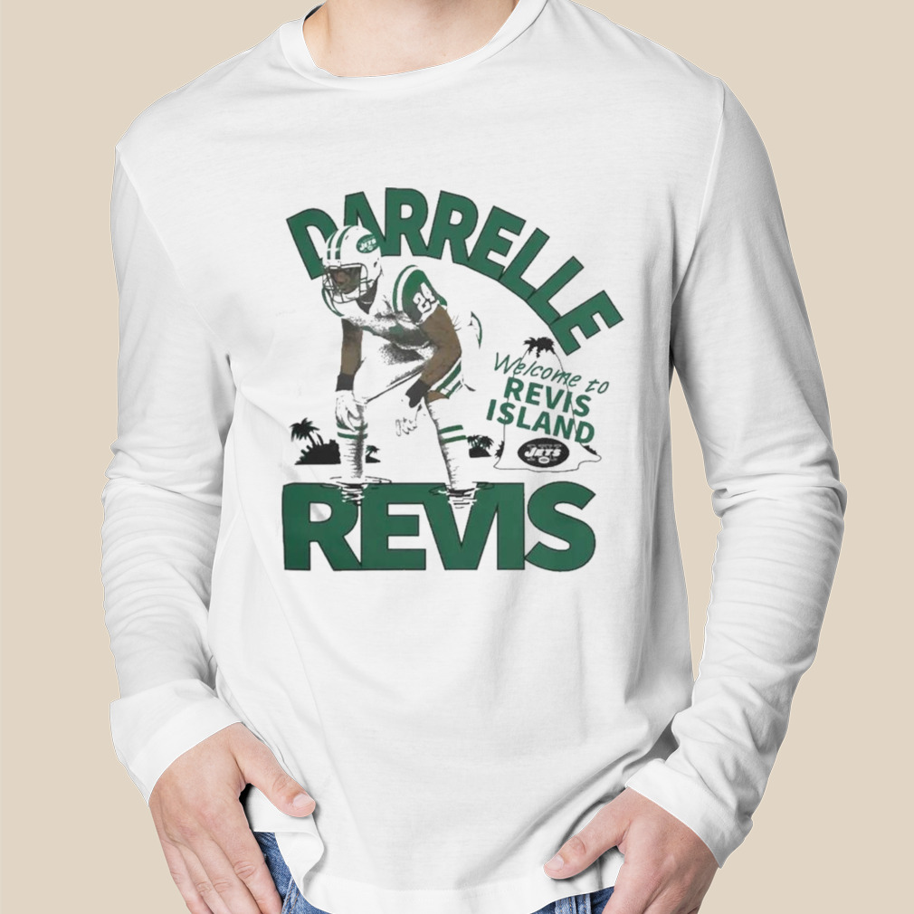 Darrelle Revis Gray New York Jets Retired Player Caricature Tri Blend T  Shirt - Reallgraphics