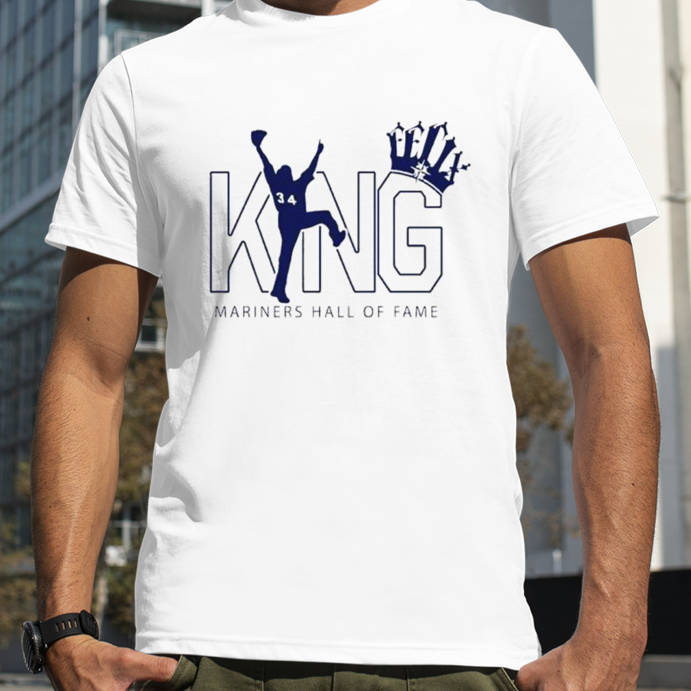 Official Félix hernández king mariners 2023 hall of fame king felix T-shirt,  hoodie, tank top, sweater and long sleeve t-shirt