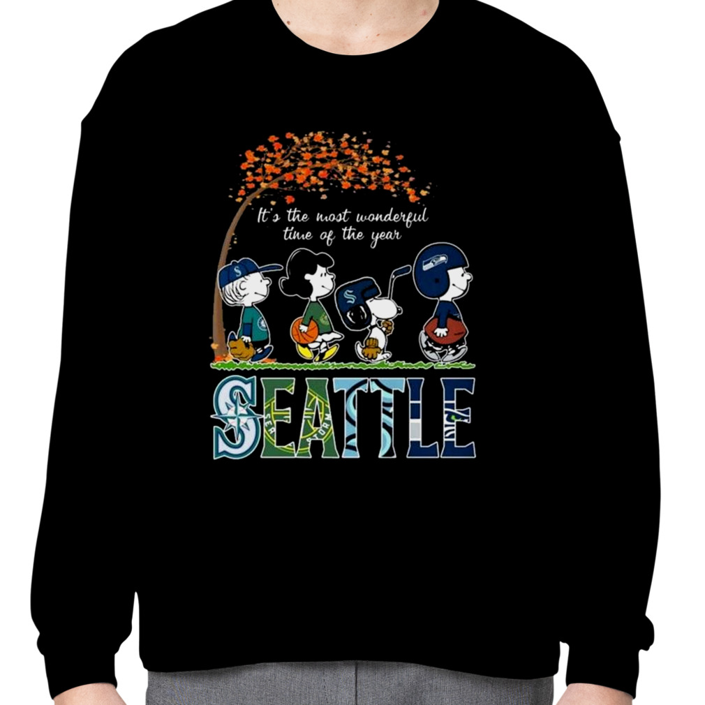 Peanuts Seattle Seahawks In October We Wear Pink T-Shirt, hoodie