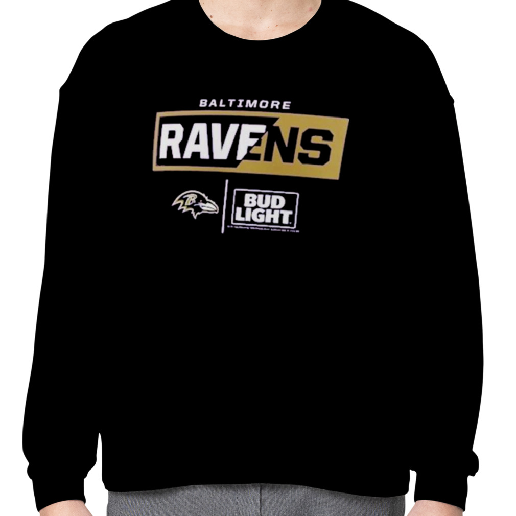 Baltimore Ravens Fanatics Branded NFL x Bud Light Pullover