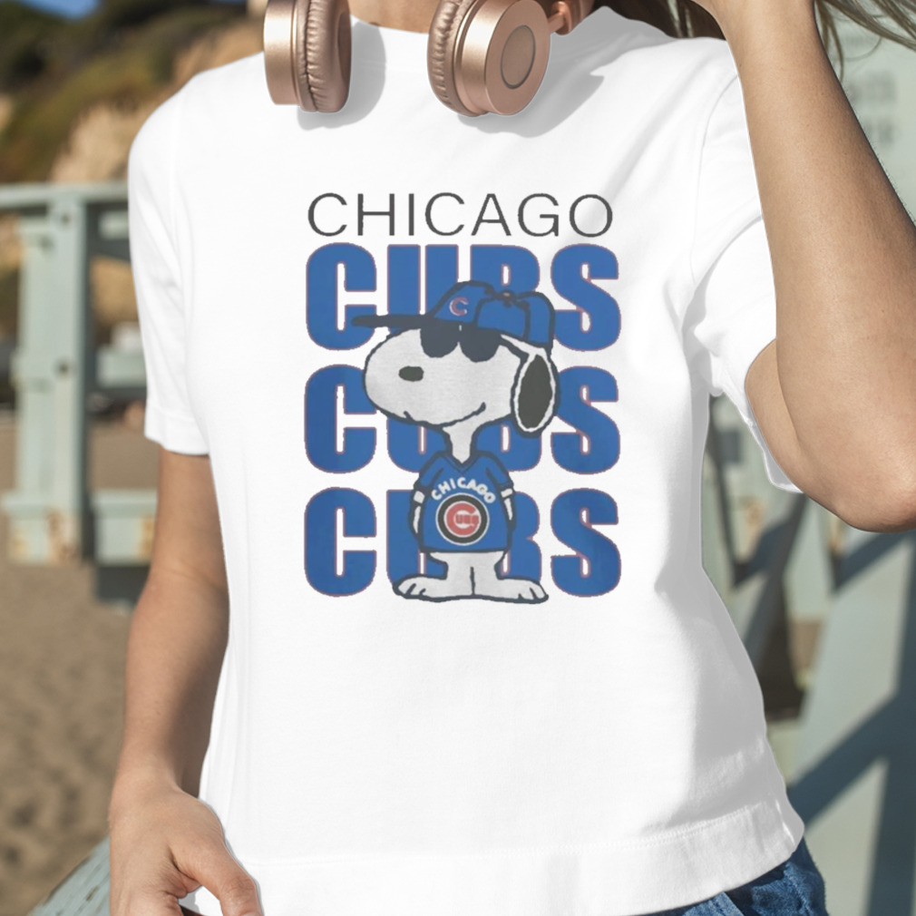 Snoopy Chicago Cubs MLB 1988 Vintage Tshirt