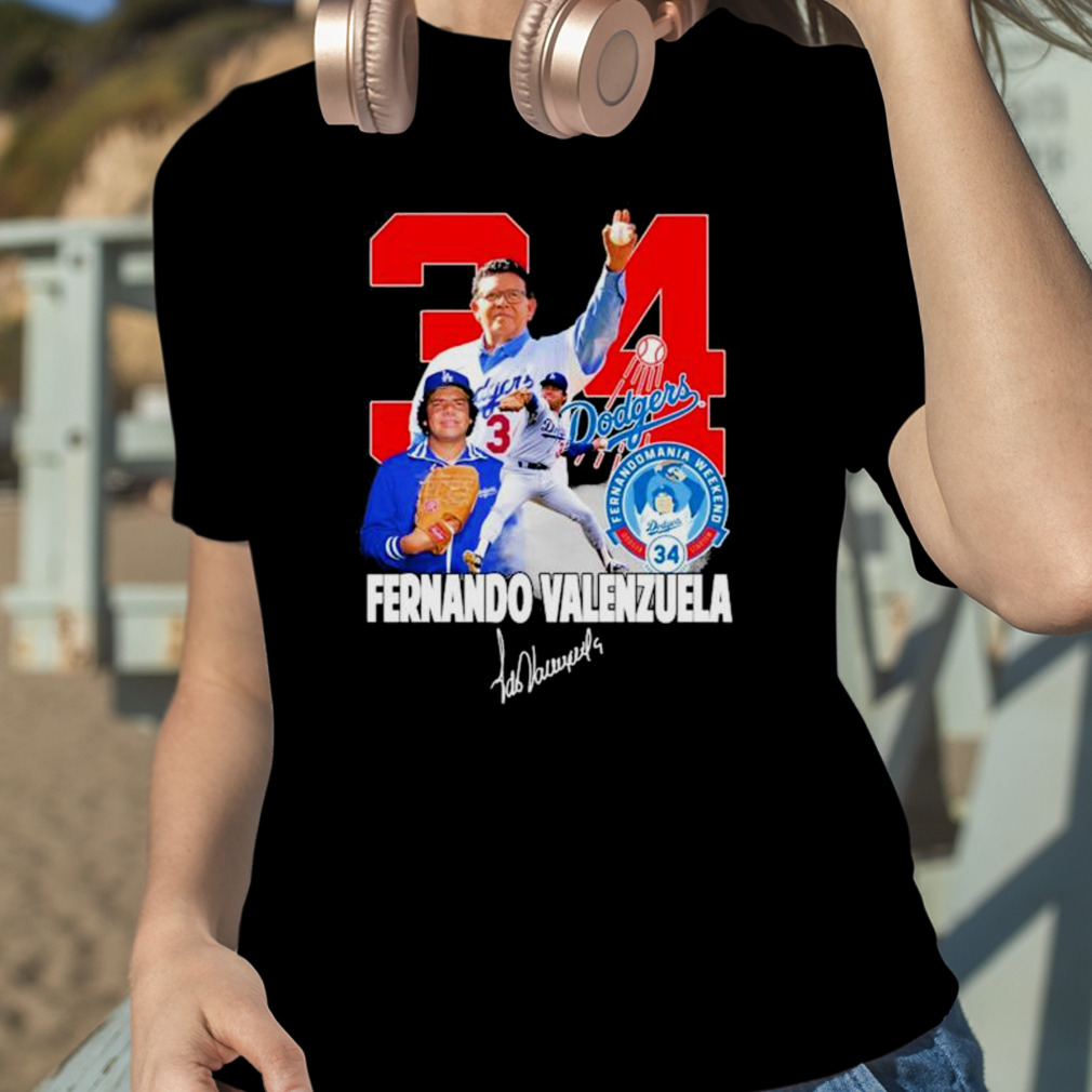 Fernandomania Weekend Dodger Fernando Valenzuela T Shirt - Yeswefollow