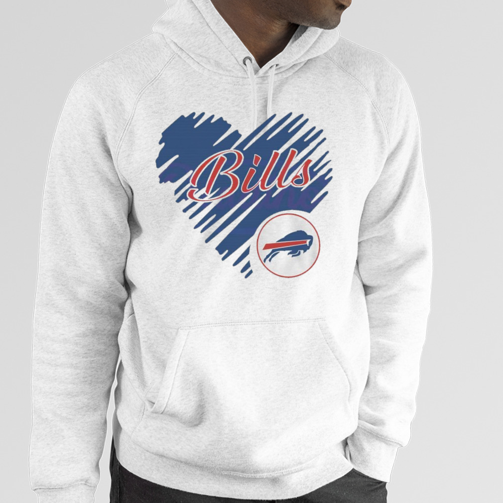 Vintage 1980s Buffalo Bills NFL Raglan Crewneck Sweatshirt / 