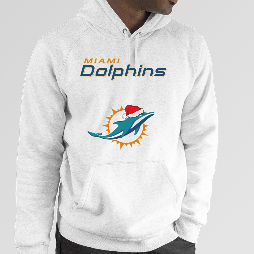 Miami Dolphins Nfl Christmas Logo 2023 Shirt - Hersmiles