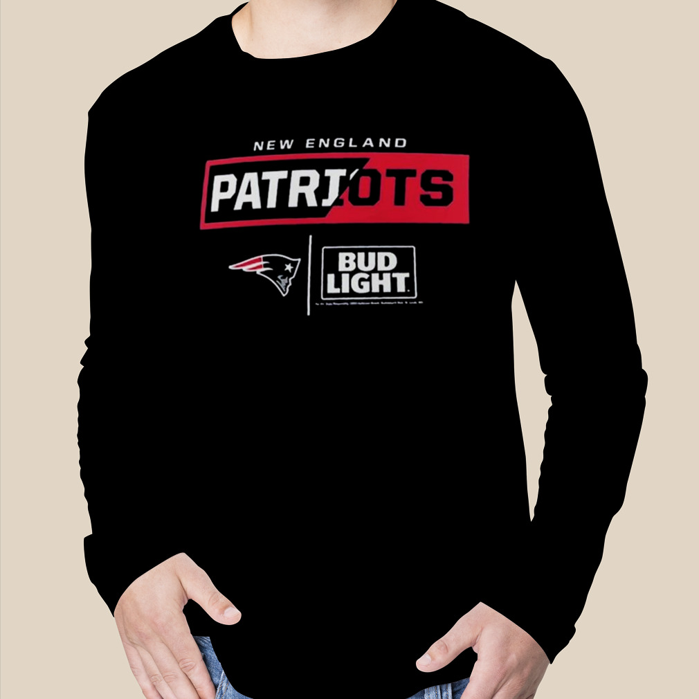 New England Patriots Fanatics Branded Square Off Long Sleeve T-Shirt - Black