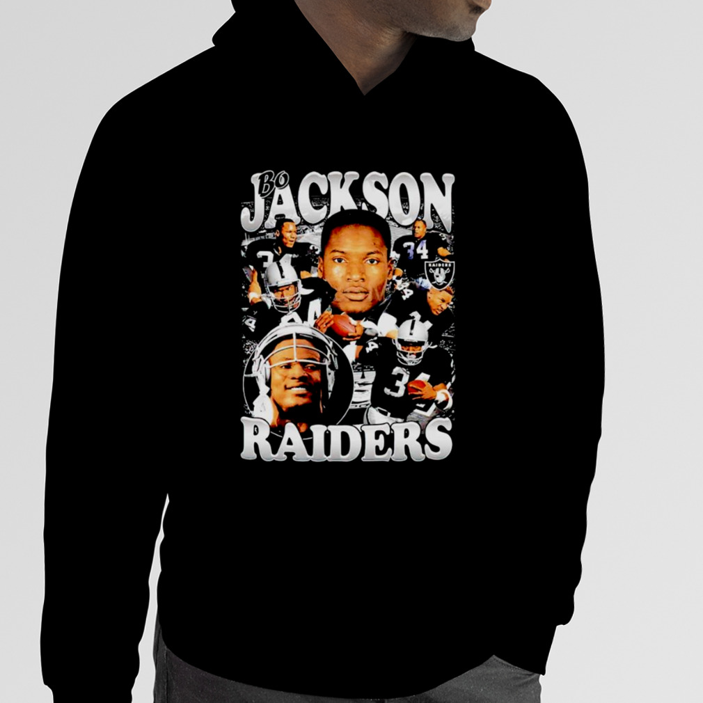 Bo Jackson Raiders NFL Football retro shirt, hoodie, sweater, long