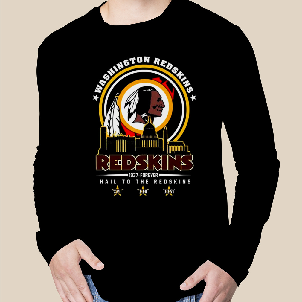 Washington redskins 1937 forever hail to the redskins shirt