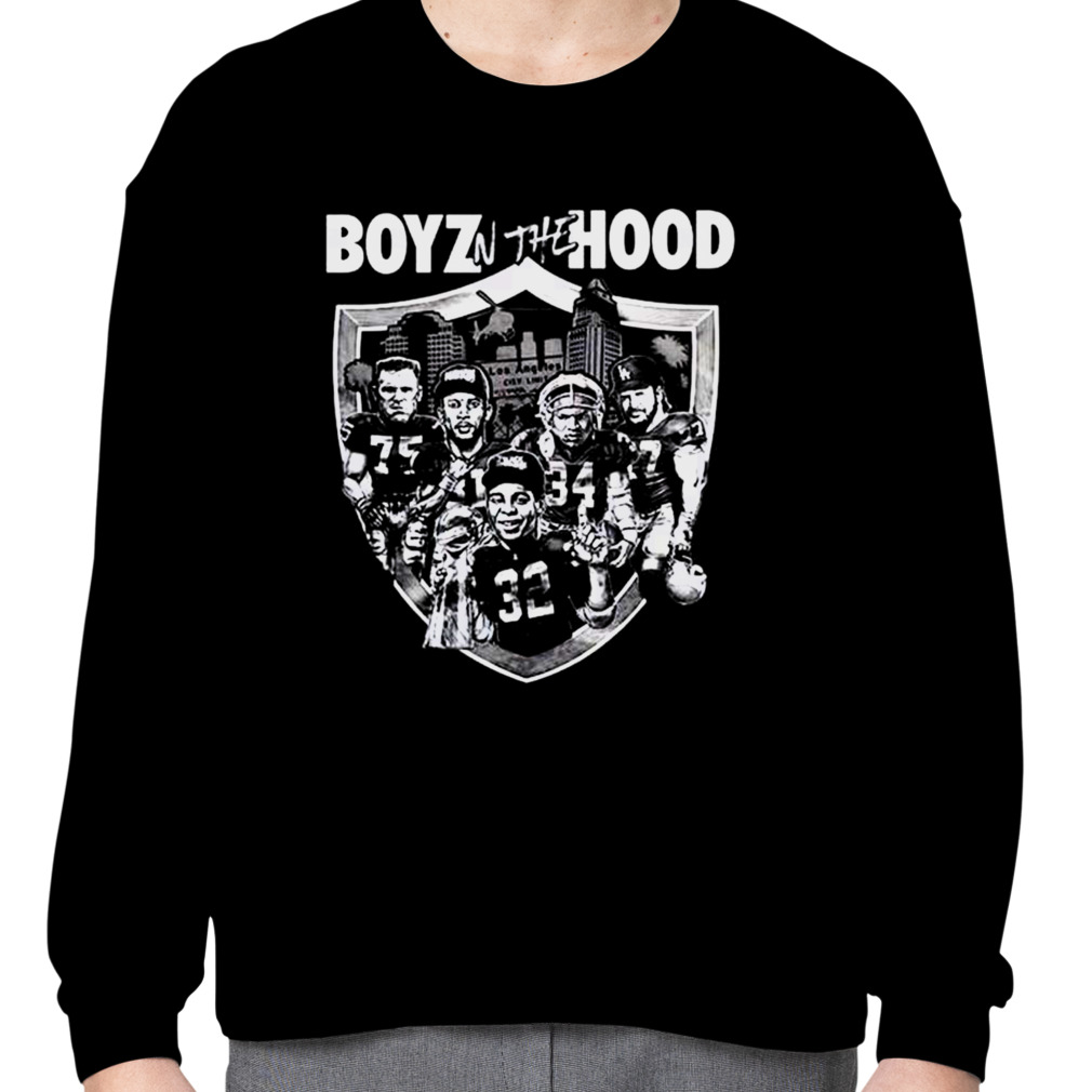 Boyzn The Hood Las Vegas Raiders Shirt, hoodie, sweater, long