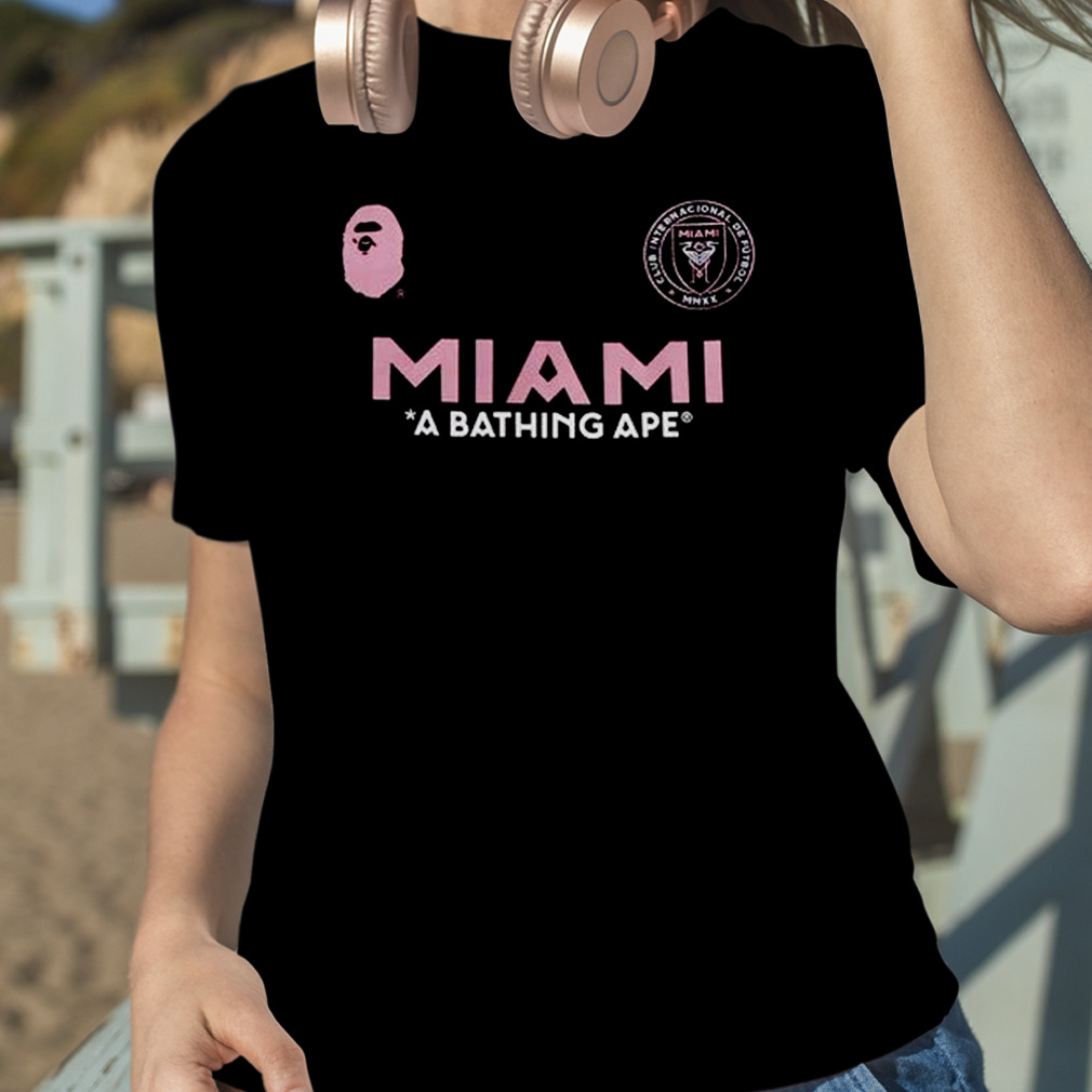 BAPE x Inter Miami CF Camo Shirt