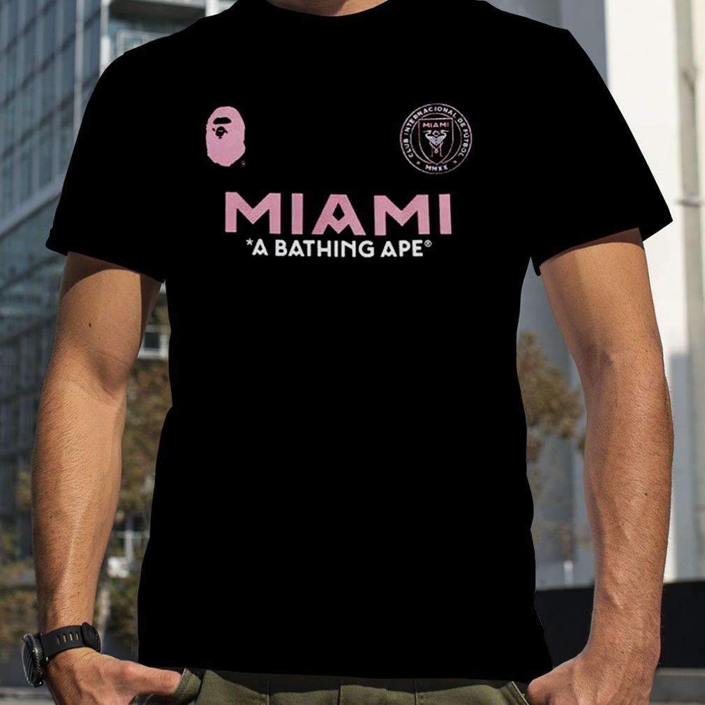 A BATHING APE x INTER MIAMI CF Camo Tee - フットサル