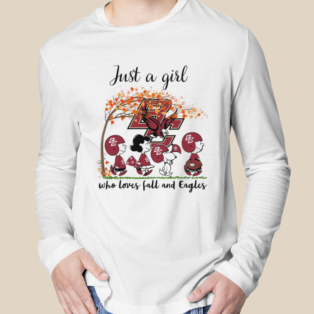 Just A Girl Who Loves Halloween and Eagles T Shirt, hoodie