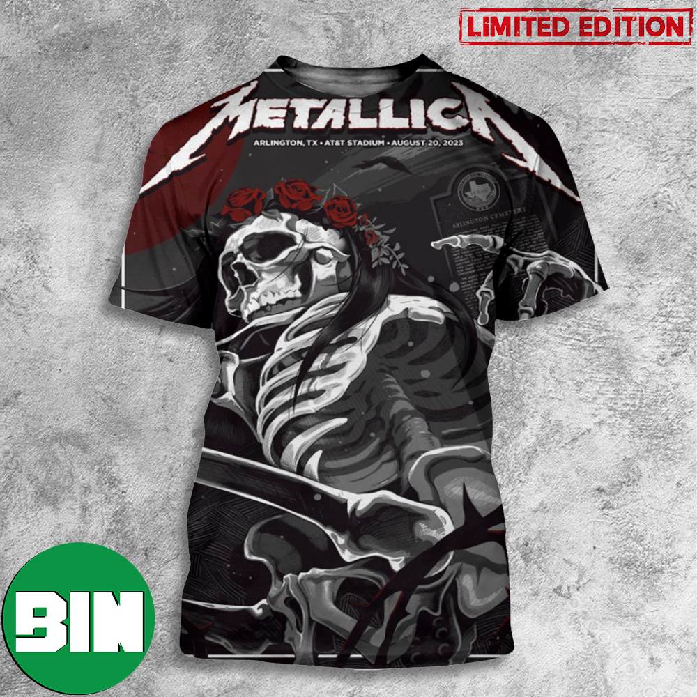 Metallica Las Vegas Raiders Shirt - Vintagenclassic Tee
