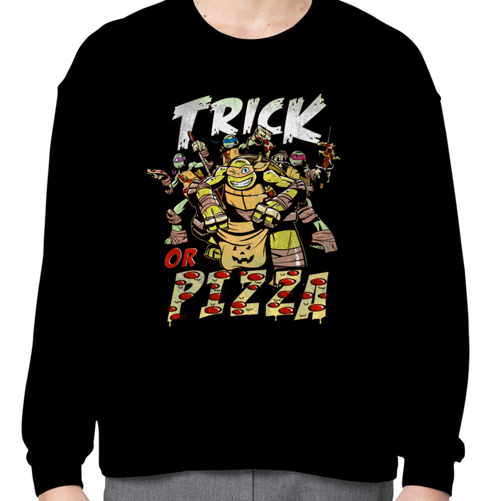 Teenage Mutant Ninja Turtles Halloween Trick Or Pizza Shirt