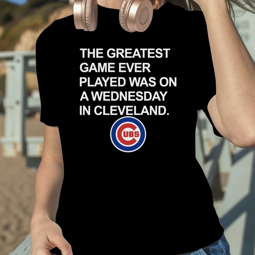 The Greatest Game In Baseball History Was Played On A Wednesday In  Cleveland 11-2-16 T Shirts, Hoodies, Sweatshirts & Merch