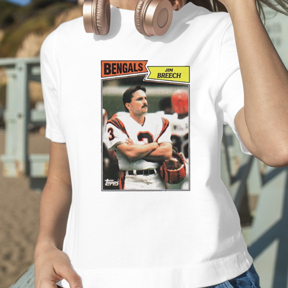 Cincinnati Bengals Jim Breech Retro Shirt