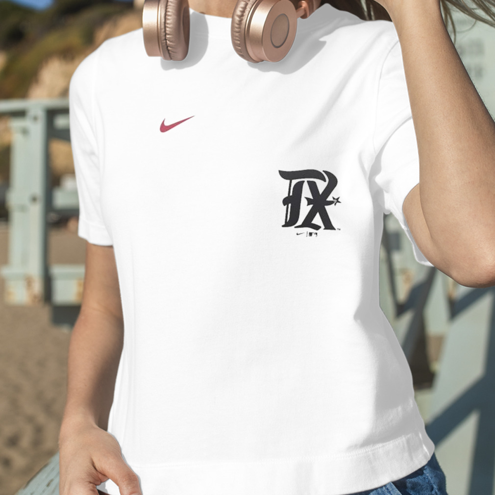 Nike Women's Texas Rangers City Connect Wordmark Graphic T-shirt
