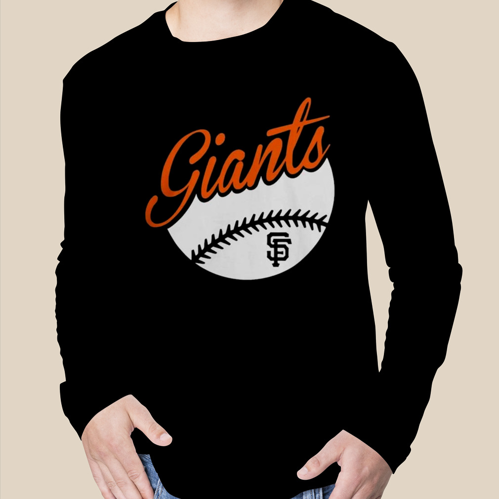 Girls Youth Orange San Francisco Giants Fly the Flag T-Shirt