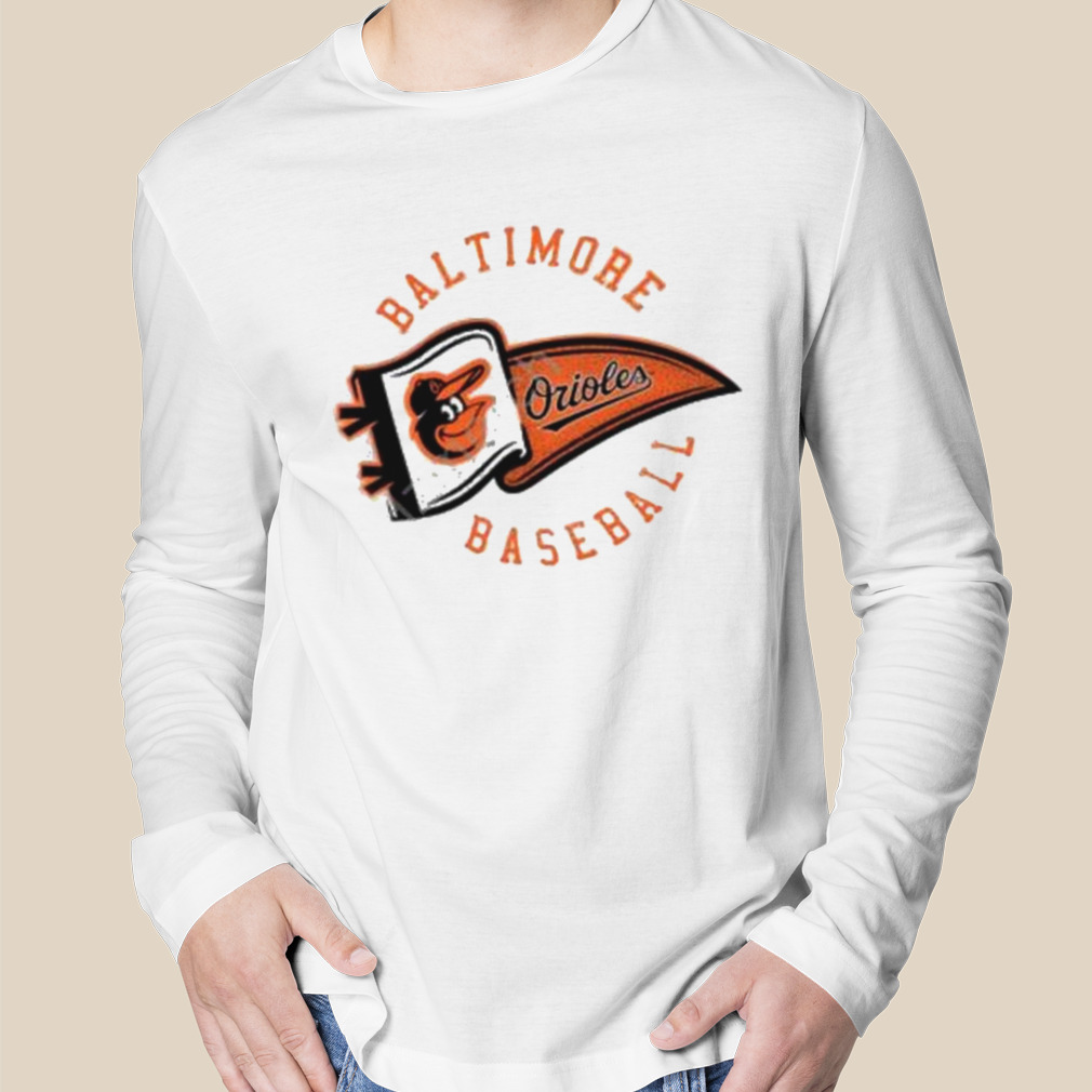 Baltimore Orioles Hometown Baltimore Pennant T-shirt