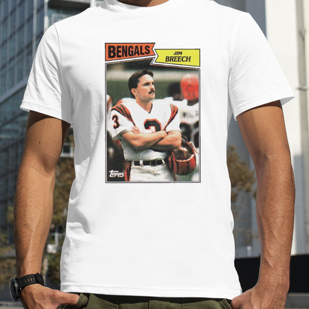 Official CincinnatI bengals jim breech retro T-shirt, hoodie, tank top,  sweater and long sleeve t-shirt