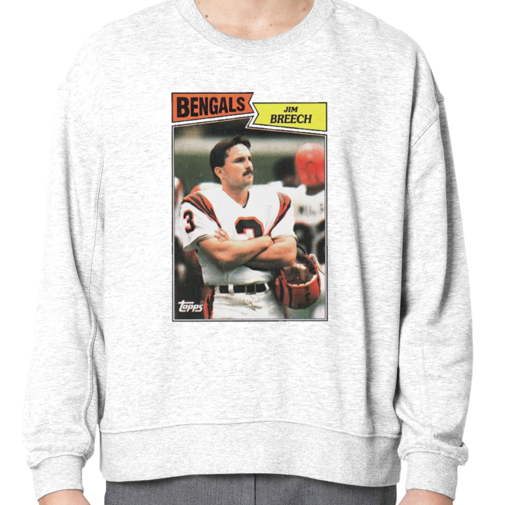 Cincinnati Bengals Jim Breech retro shirt, hoodie, sweater, long