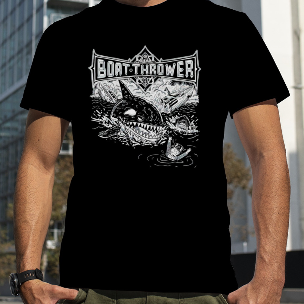 Orca boat thrower shirt