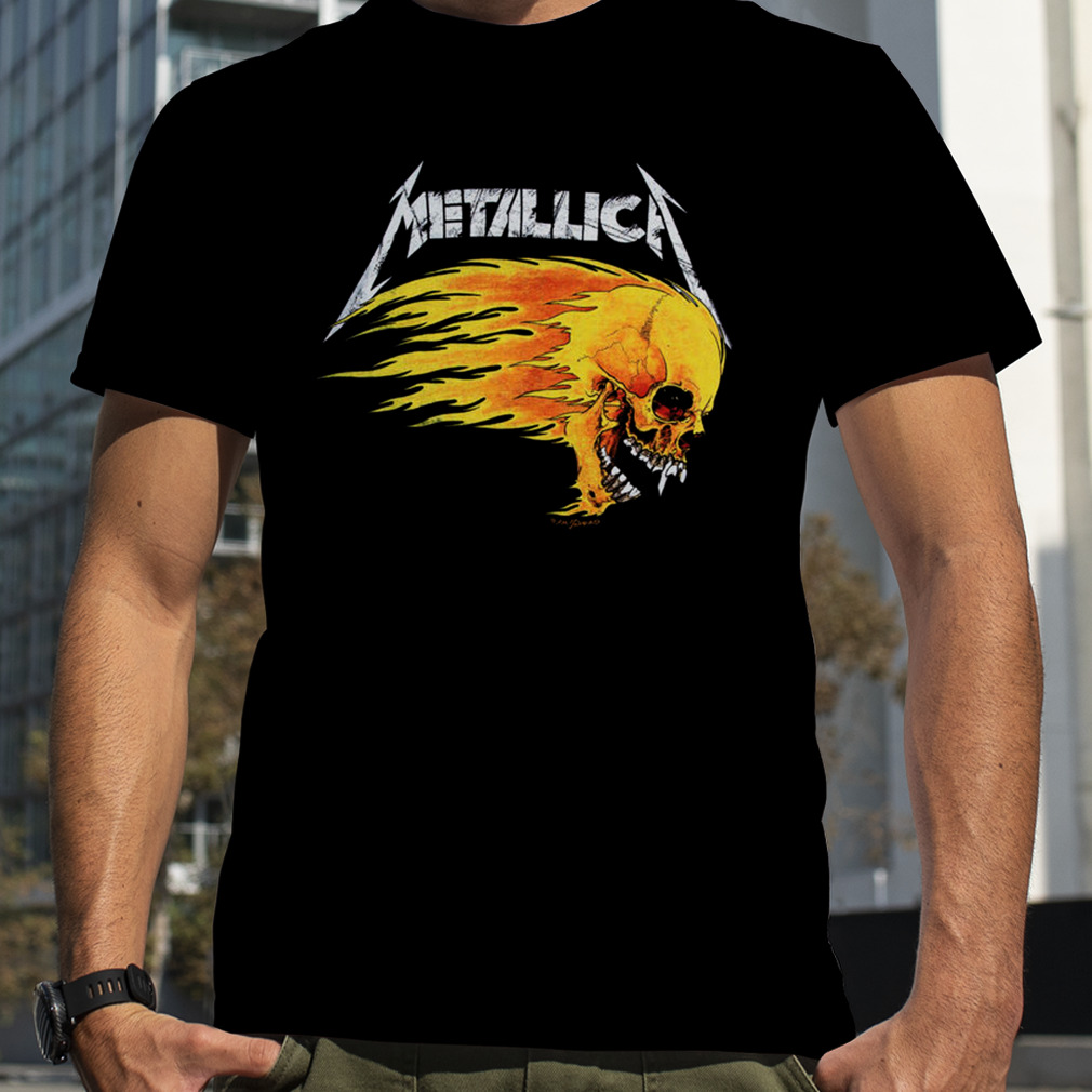 FLAMING SKULL 1994 TOUR T-SHIRT