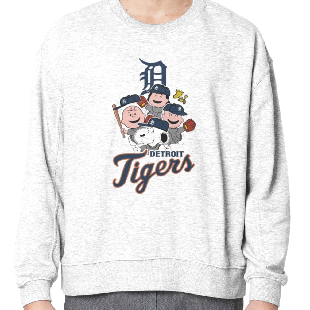 Peanuts MLB Detroit Tigers Snoopy and Friends Shirt, hoodie