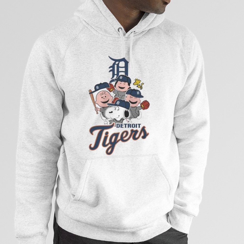 Peanuts MLB Detroit Tigers Snoopy and Friends Shirt, hoodie