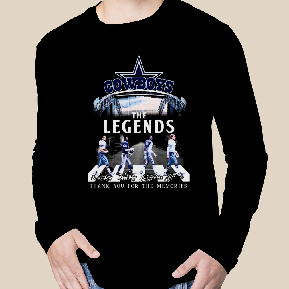 Dallas Cowboys the legends thank you for the memories shirt, hoodie,  sweater, long sleeve and tank top