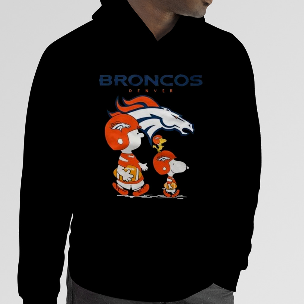 Denver Broncos Snoopy and Charlie Brown Peanuts shirt, hoodie