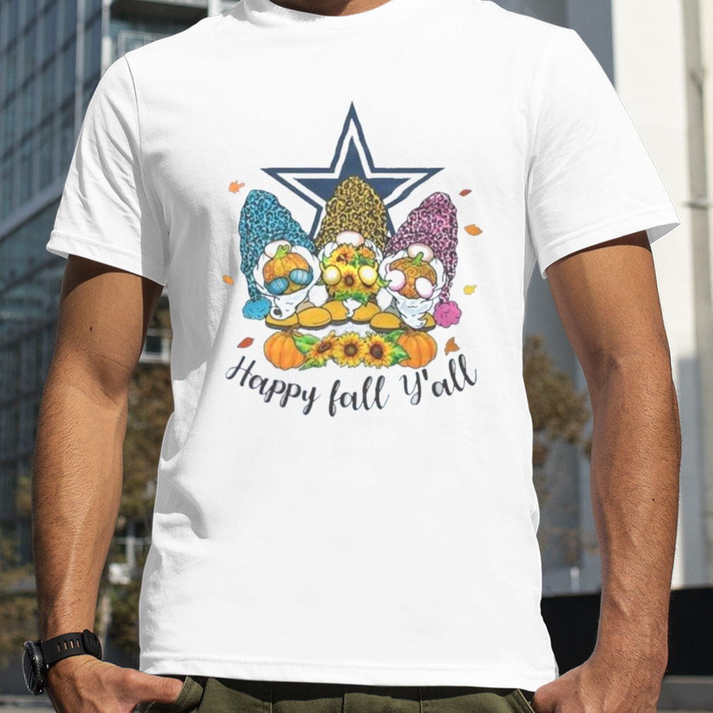 Dallas Cowboys Happy Fall Y'all shirt, hoodie, sweater, long