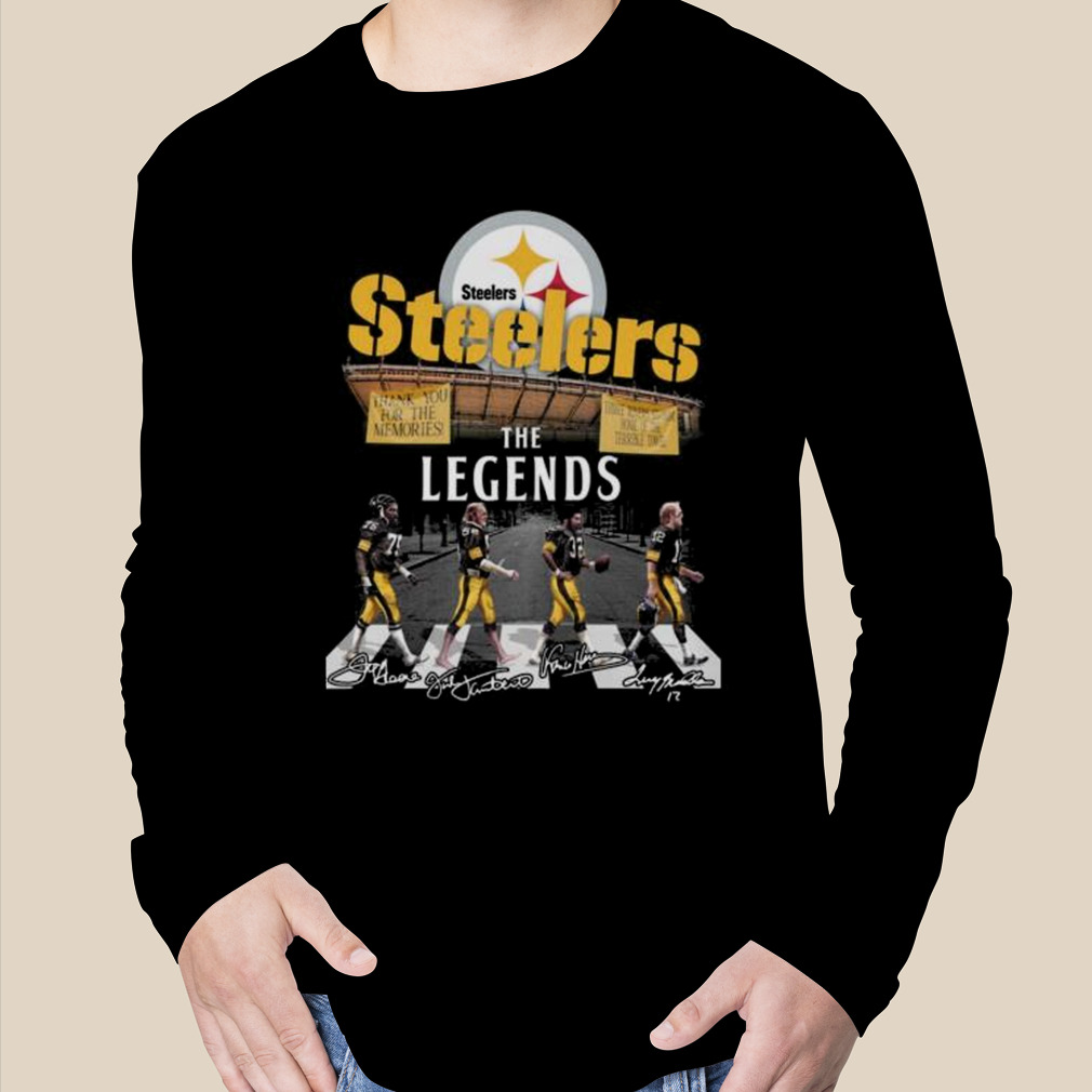 The Pittsburgh Steelers Football Abbey Road Signatures T-shirt,, hoodie,  sweater, long sleeve and tank top