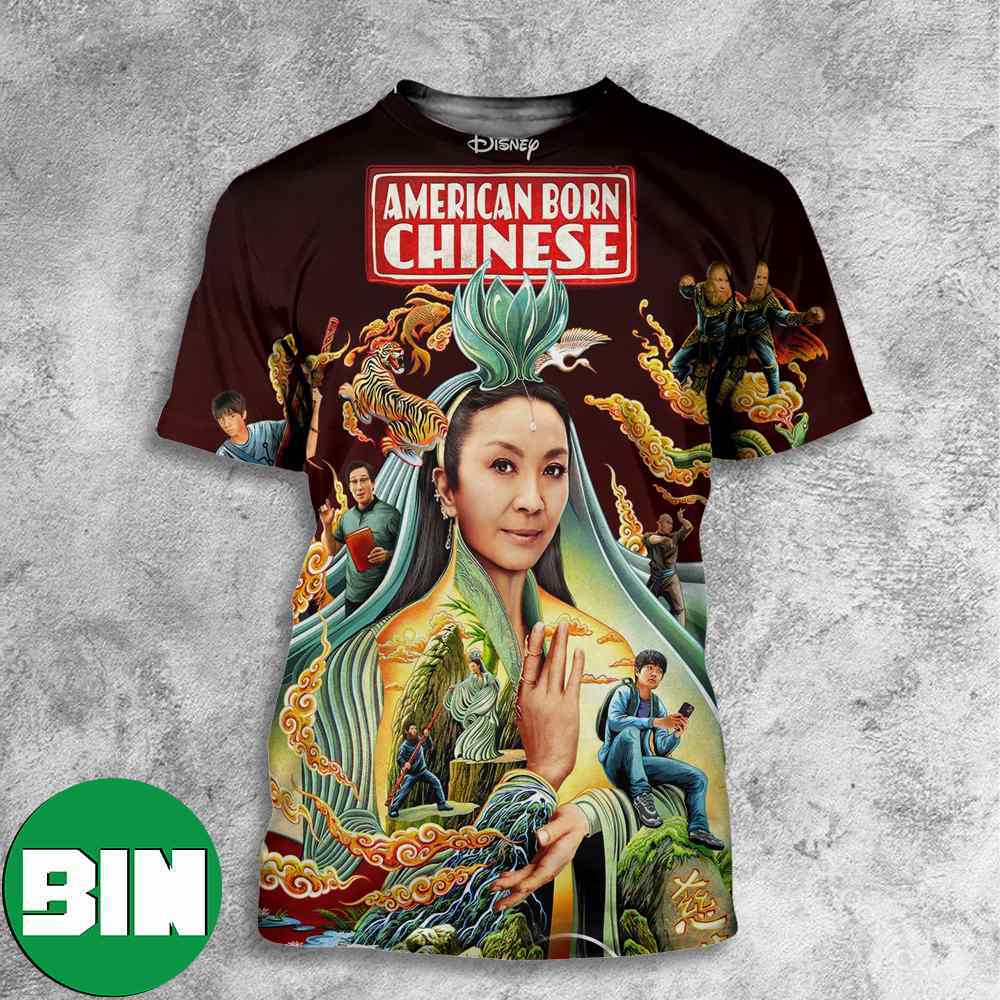 Academy Award Winner Michelle Yeoh American Born Chinese New Poster All Over Print Shirt