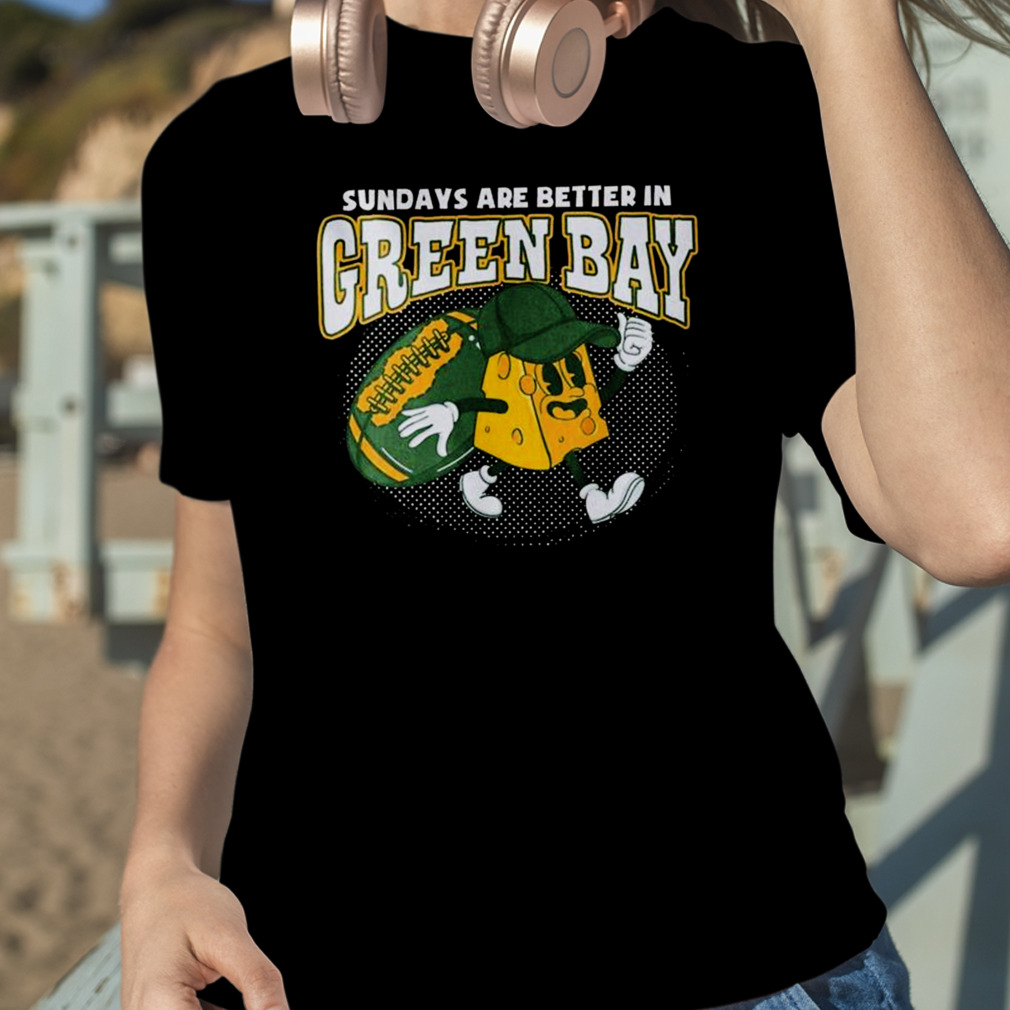 Sundays Are for Football Shirt Green Bay Football Shirt Retro 