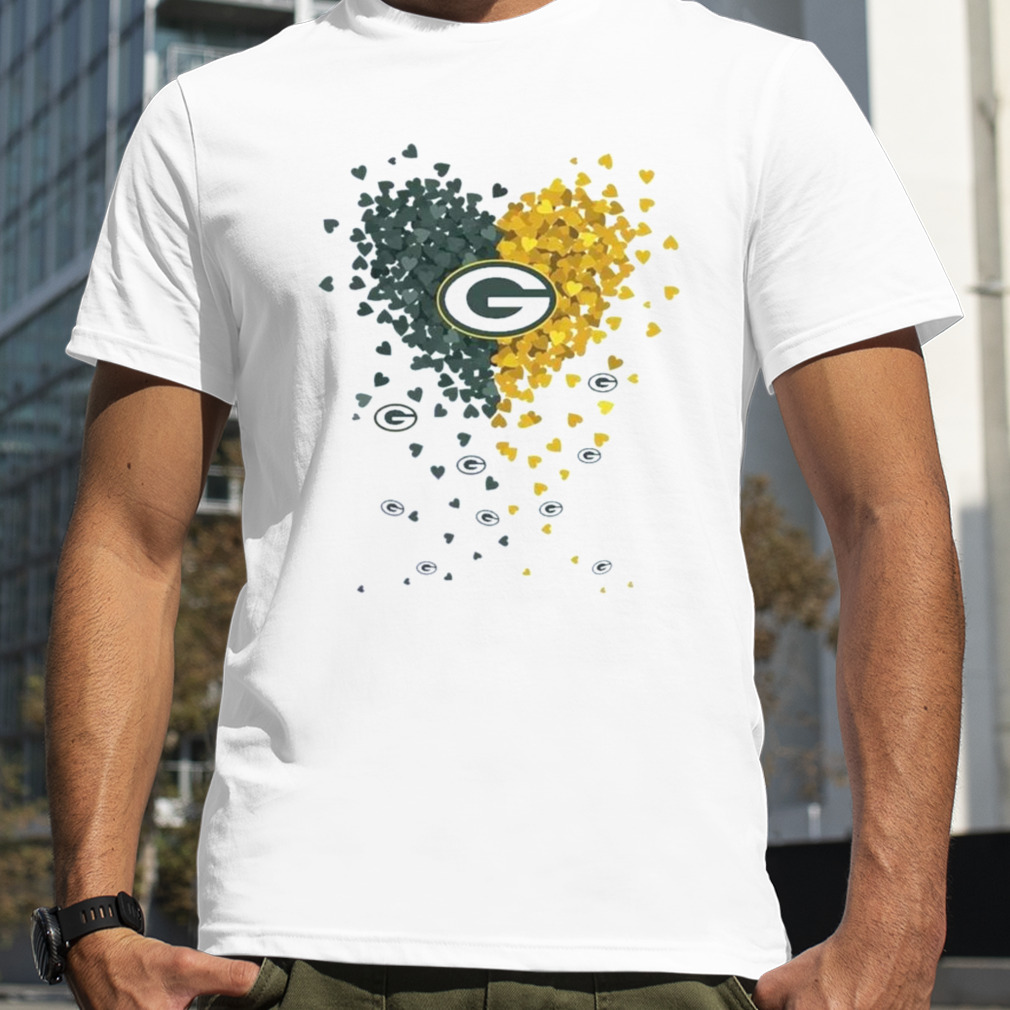 Green Bay Packers Tiny Heart Shape 2023 Shirt - Peanutstee