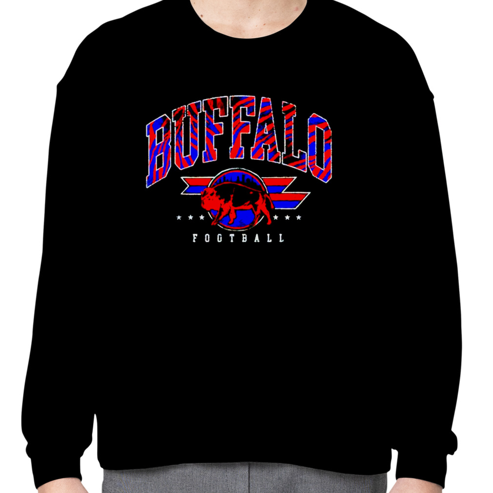 buffalo bills retro hoodie