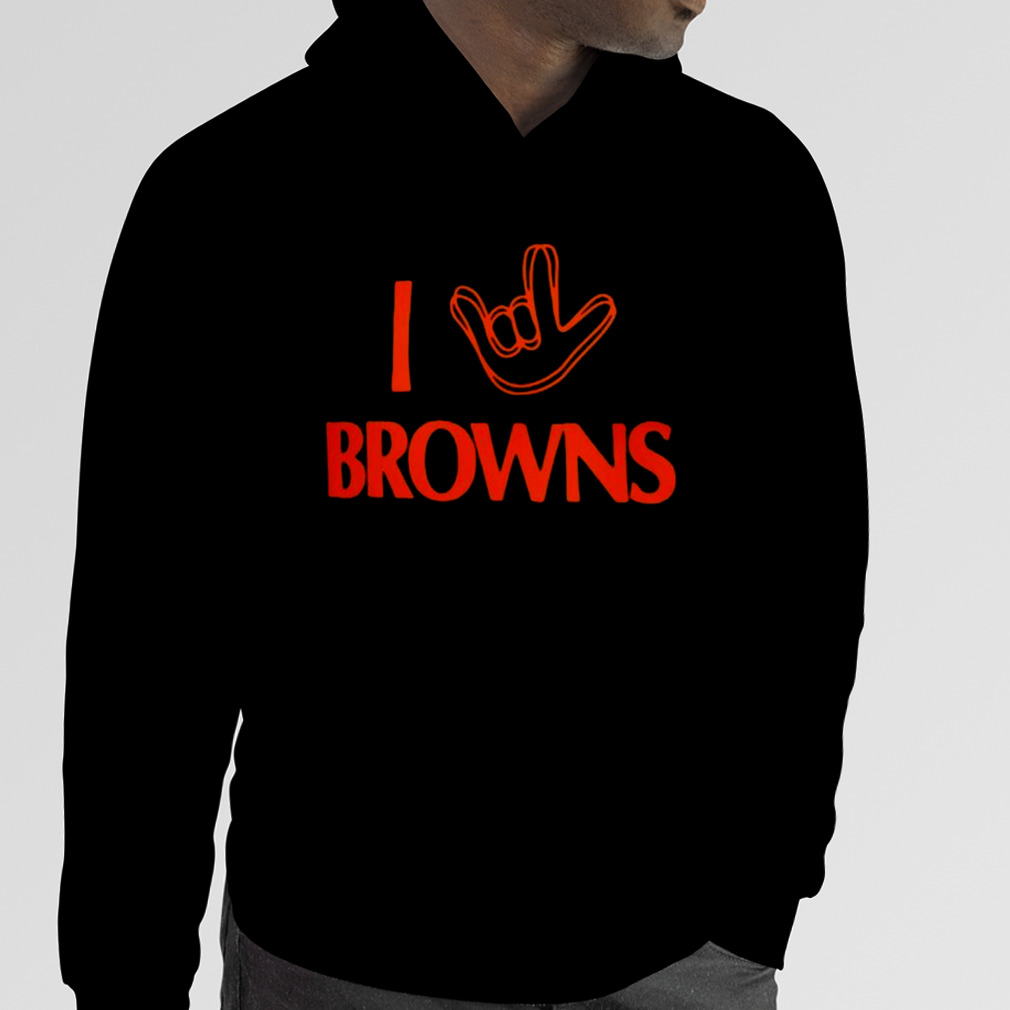 Cleveland Browns The NFL ASL Collection Shirt, hoodie, sweater