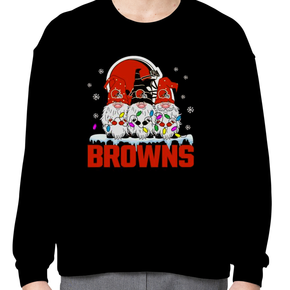 Cleveland Browns The Gnomes shirt, hoodie, sweater, long sleeve