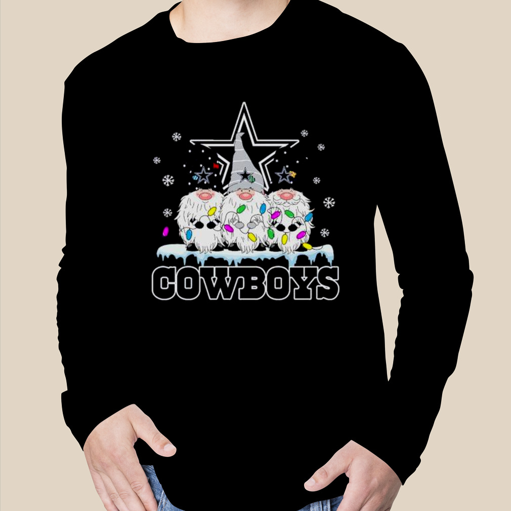 Gnomies Dallas Cowboys Christmas Shirt