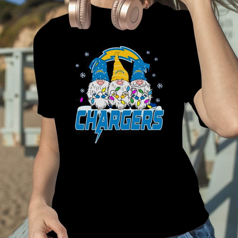 Los Angeles Chargers Football Gnomes Christmas 2023 shirt - Limotees