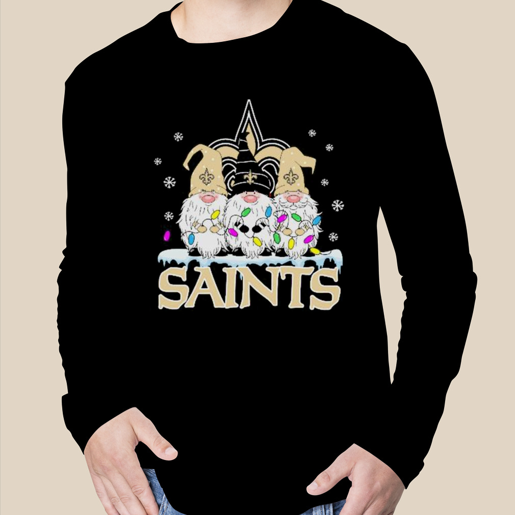 New Orleans Saints Football Gnomes Christmas 2023 Shirt