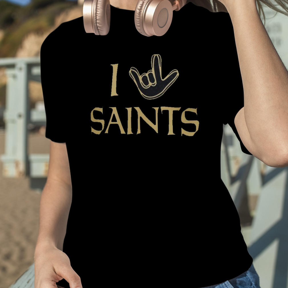 New Orleans Saints The NFL ASL Collection By Love Sign Tri-Blend