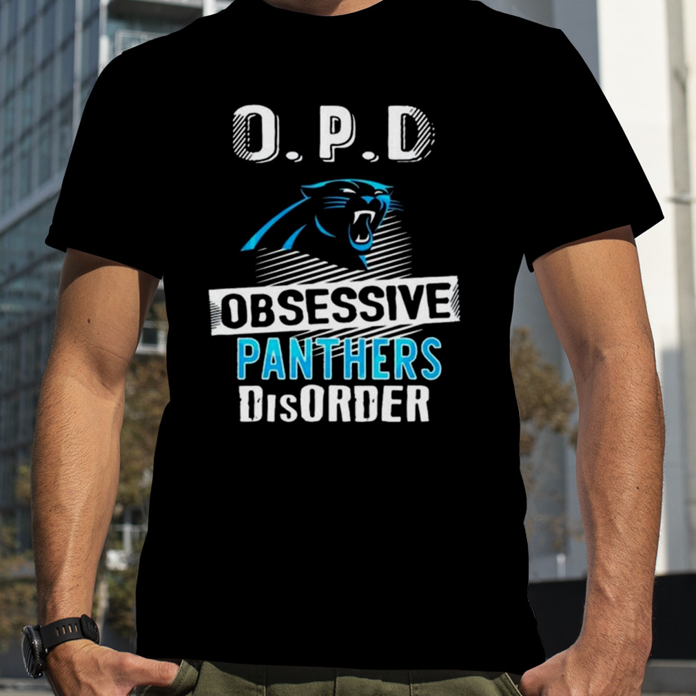 Opd Obsessive Panthers Disorder Carolina Panthers 2023 T-shirt
