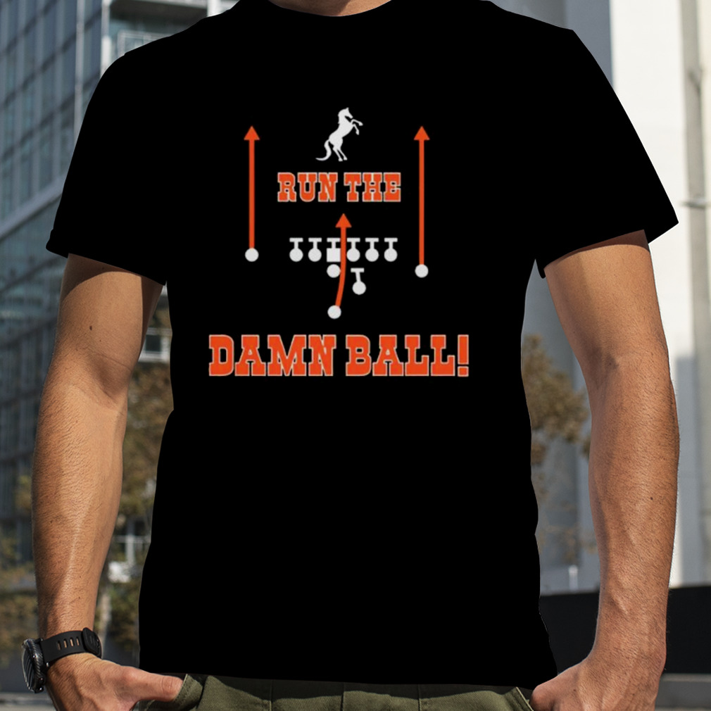 Run The Damn Ball' Men's T-Shirt