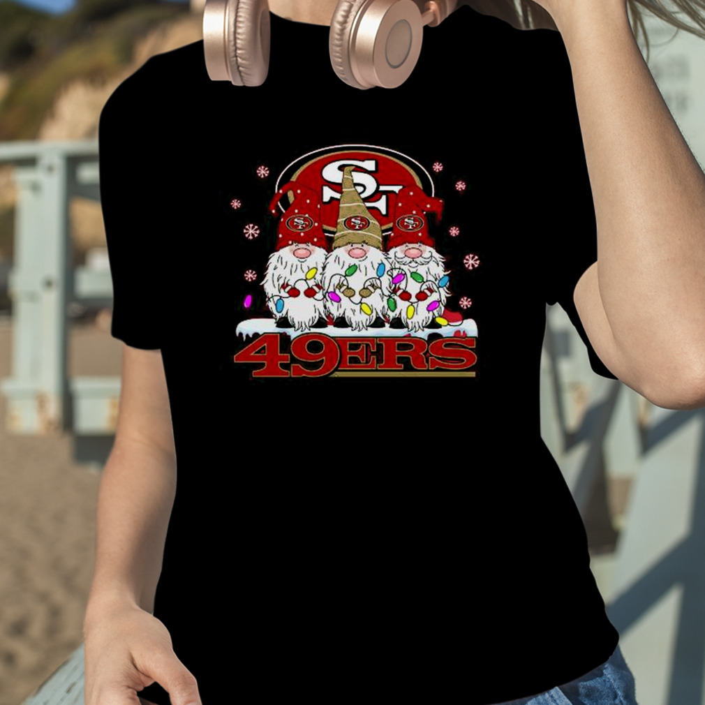 San Francisco 49Ers the gnomes christmas 2023 shirt, hoodie