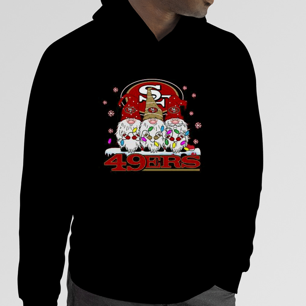 San Francisco 49Ers the gnomes christmas 2023 shirt, hoodie