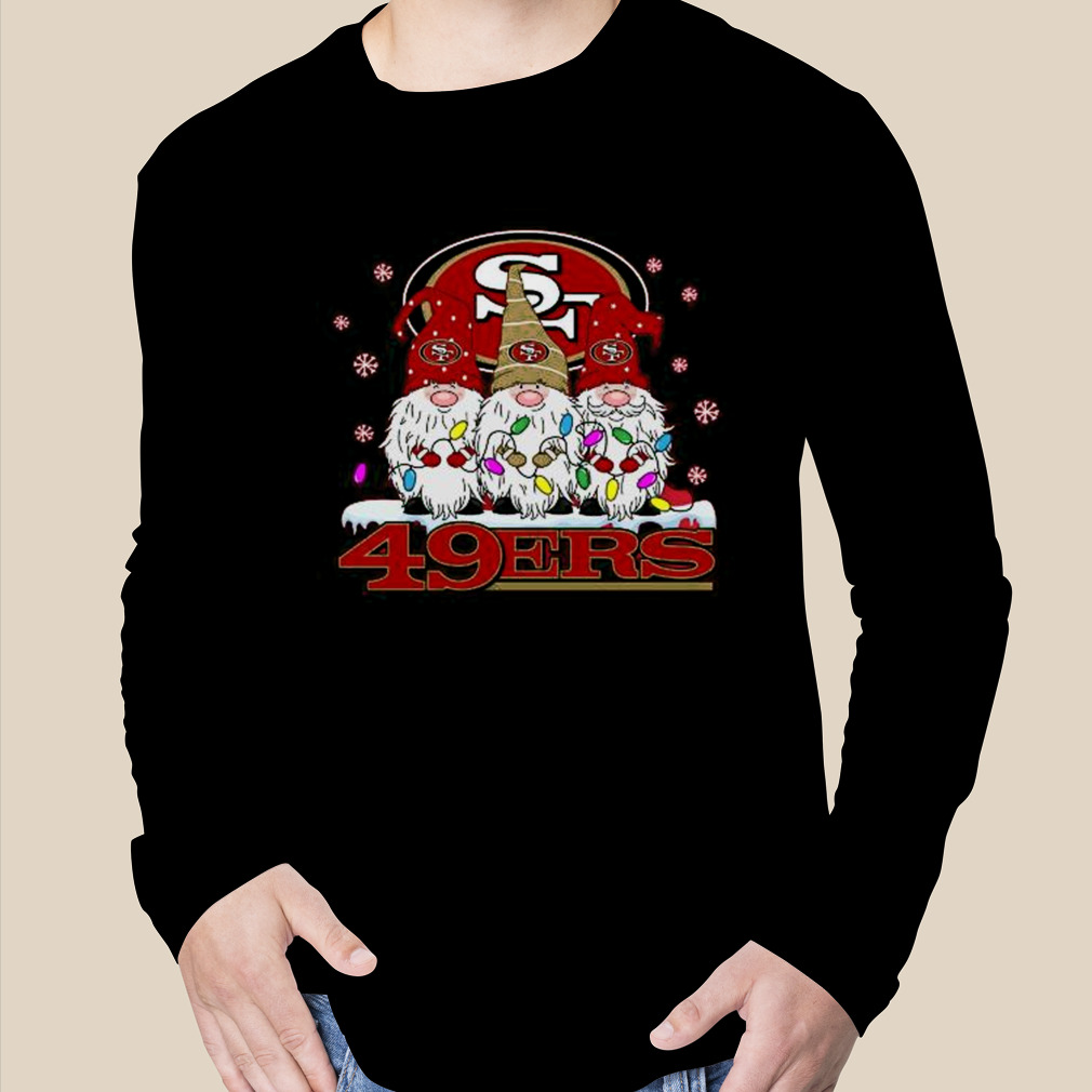 San Francisco 49ers Football Gnomes Christmas 2023 T-Shirts